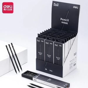 Bút chì đen Nusign Deli 2B NS722 (10 chiếc/ hộp)