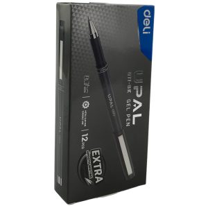 Bút Gel Deli Upal G11-BL Đen (12c/Hộp)