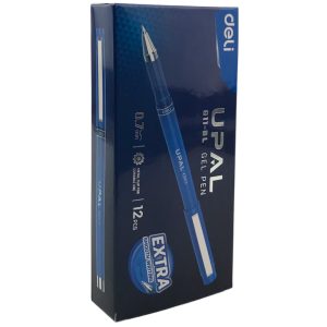 Bút Gel Deli Upal G11-BL Xanh (12c/Hộp)