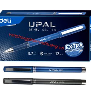 Bút Gel Deli Upal G11-BL Xanh (12c/Hộp)