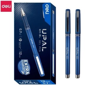 Bút Gel Deli Upal G11-BL Xanh (12c/Hộp)