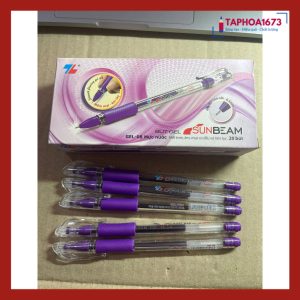 Bút gel TL - 08 0.5MM Tím (20C/HỘP)