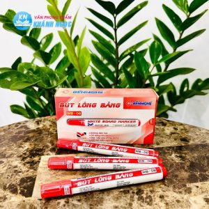 Bút lông bảng Pen & Fan màu đỏ (12c/hộp)