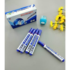 Bút lông bảng Pen & Fan màu xanh (12c/hộp)