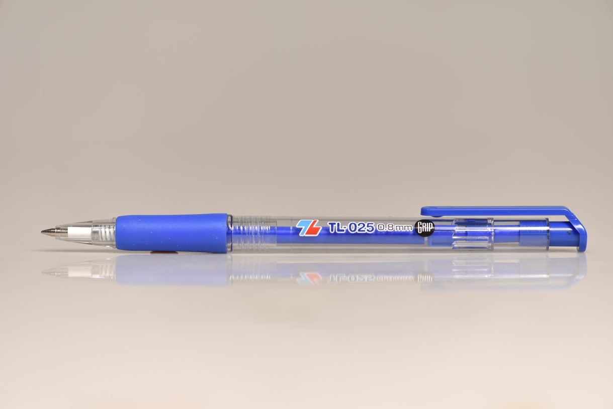 Bút bi Thiên Long 025 0.8MM XANH (20C/HỘP)