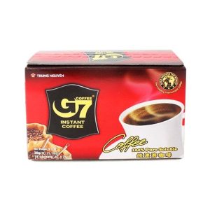 Cà phê G7 đen hòa tan hộp 30g
