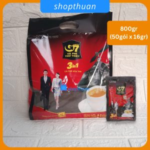 Cafe G7 3in1 Bịch 800g (50gói x 16g)