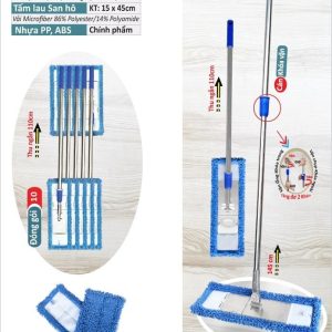 Cây lau công nghiệp Inox 45cm