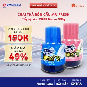 Chai thả bồn cầu Mr Fresh 180g