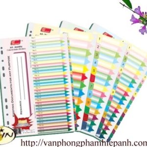 Chia file bìa 31 số (chia file theo ngày)