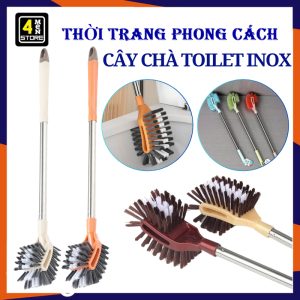 Chổi chà bồn cầu cán cong