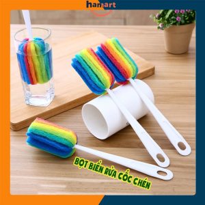 Cọ rửa bình, cốc chén bọt biển