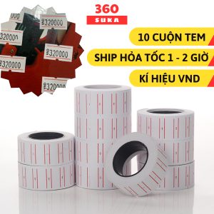 Cuộn giấy bắn giá (10 cuộn/ lốc)
