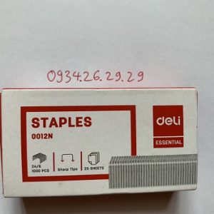 Đạn ghim Deli 24/6 (No.3)
