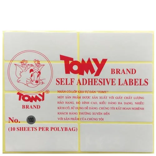 Decal Tomy A5 100 (37*96)
