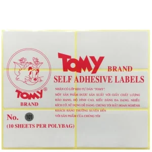 Decal Tomy A5 101 (50*96)