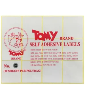 Decal Tomy A5 102 (52*47)