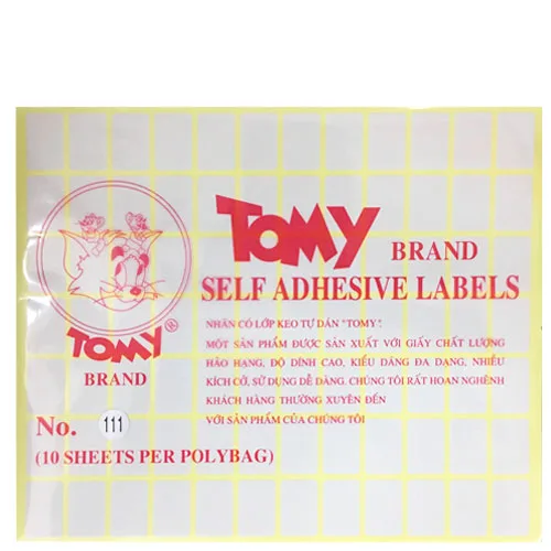 Decal Tomy A5 111(14*21)