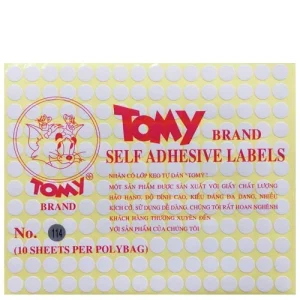 Decal Tomy A5 tròn 114