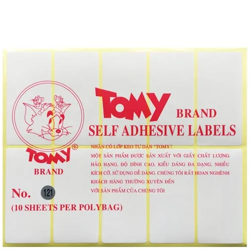 Decal Tomy A5 121 (36*77)