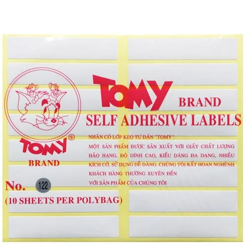Decal Tomy A5 122 (17*85)