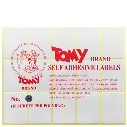 Decal Tomy A5 124 (38*52)
