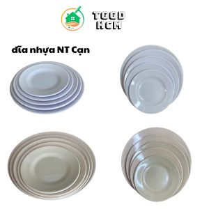 Đĩa nhựa size 18cm (20/lốc)