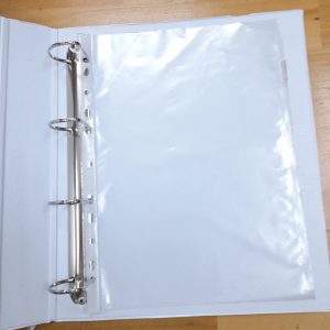 File lồng EKE 5cm màu trắng