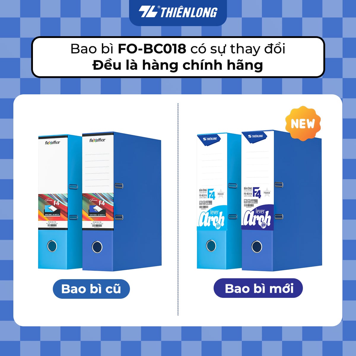 Bìa còng TL 9cm F4 FO-BC18 - Ảnh 2