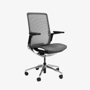 Alternative view of Ghế công thái học HyperWork Sleek HPW-OC01-BLK Đen