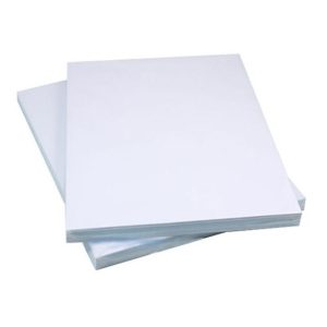 Giấy bìa màu trắng ofset khổ A4 (100 tờ/tập)