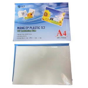 Giấy ép plastic A4 70mic tập 100 tờ