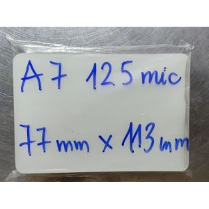 Giấy ép plastic A7 125mic