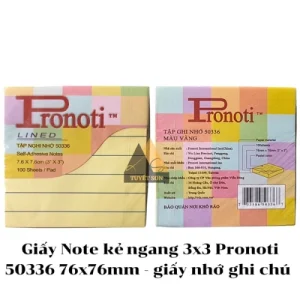 Giấy ghi chú 3E 3x3 (76*76MM)
