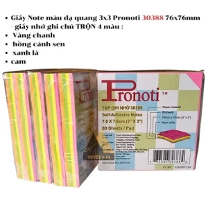 Giấy ghi chú 3E 3x3 (76*76MM)