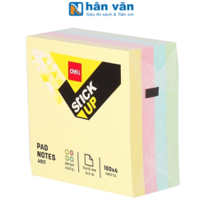Giấy ghi chú 3x3 Deli A003 (12 tập/hộp)