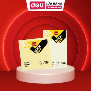 Giấy ghi chú 3x3 Deli A003 (12 tập/hộp)