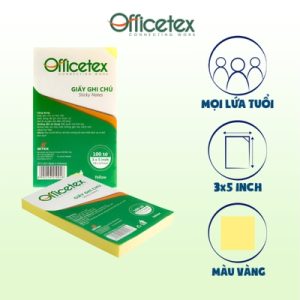 Giấy ghi chú 3x5 (75*125MM)