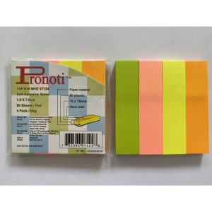 Giấy ghi chú 4 màu giấy Pronoti