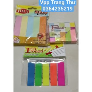GIấy ghi chú 5 màu giấy DHA
