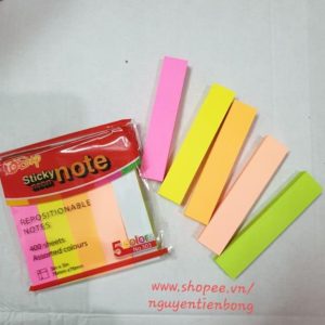 GIấy ghi chú 5 màu giấy DHA