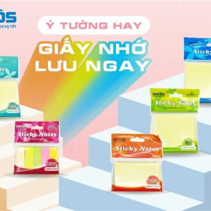 Giấy ghi chú Batos 3x2 (50*75MM)