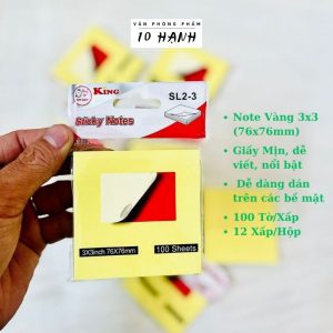 Giấy ghi chú Batos 3x3 (76*76MM)