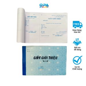 Giấy Giới Thiệu 1 liên