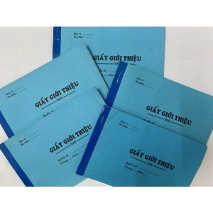 Giấy Giới Thiệu 1 liên