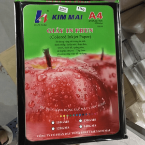 Giấy in ảnh Kim Mai 115gr