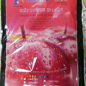 Giấy in ảnh Kim Mai Bóng 2 mặt 160