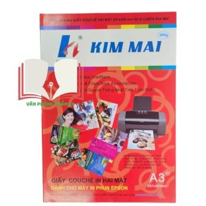 Giấy in ảnh Kim Mai Bóng 2 mặt 260