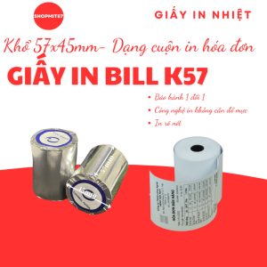 Giấy in Nhiệt K57