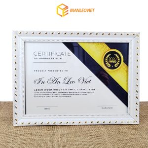 Giấy in sần in chứng chỉ A4